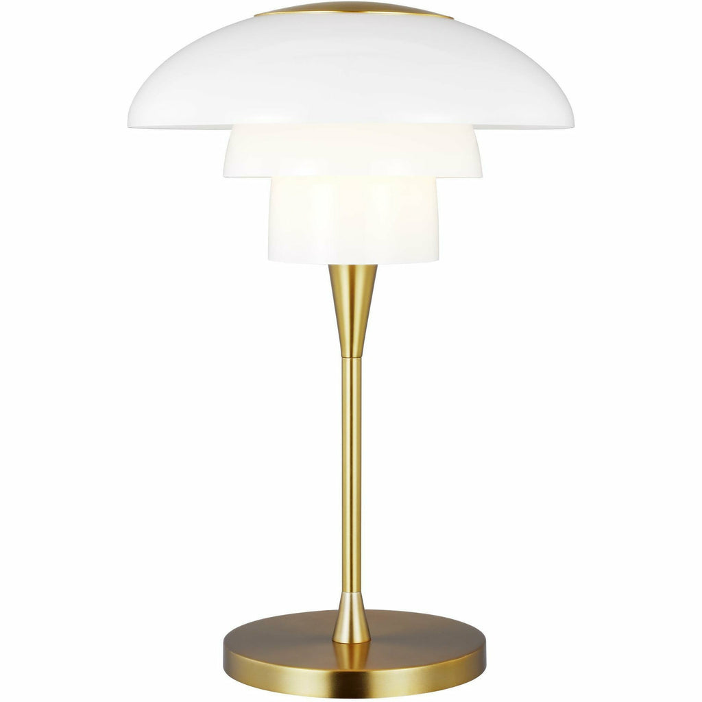 Rossie Table Lamp | Burnished Brass
