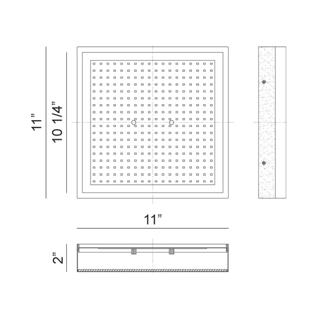 Tux LED Flush Mount - Light House Co.