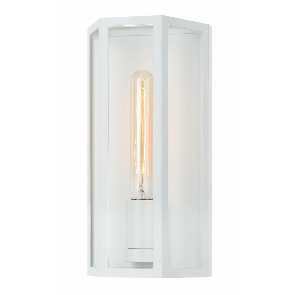 Creed Wall Sconce in white