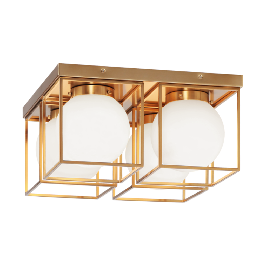 Squircle 4-Light Flush Mount - Light House Co.