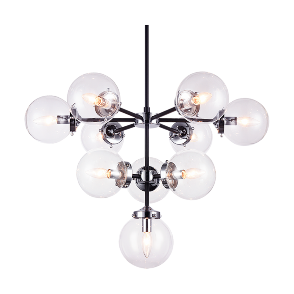 Maru 10-Light Chandelier - Light House Co.