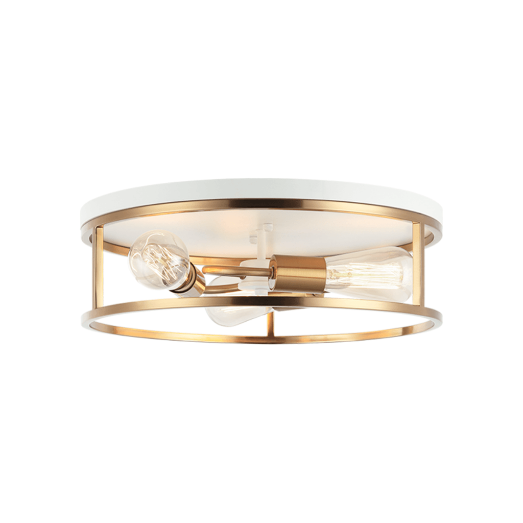 Clarke 3-Light Circle Flush Mount - Light House Co.