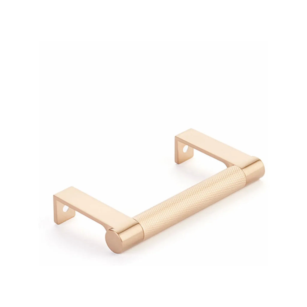 Select Cabinet Round Knurled Edge Pull - 4 1/4" - Satin Copper | Open Box - Light House Co.