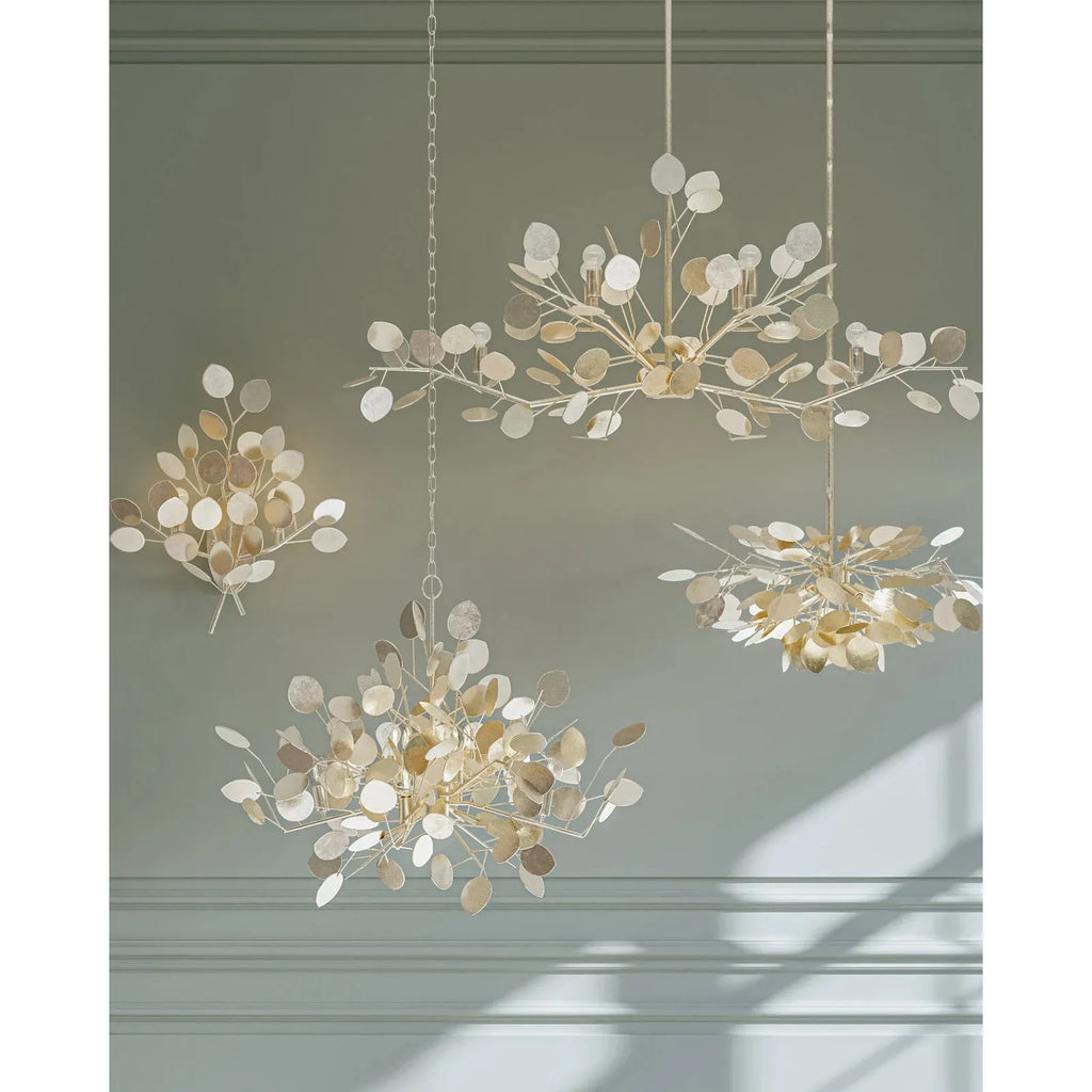 Lunaria Small Silver Chandelier - Light House Co.