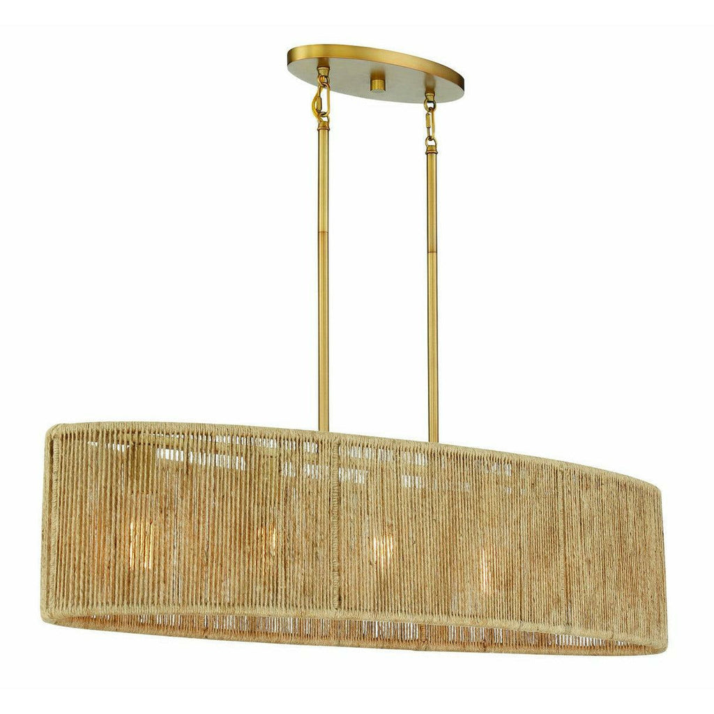 Ashe Oval Chandelier - Light House Co.