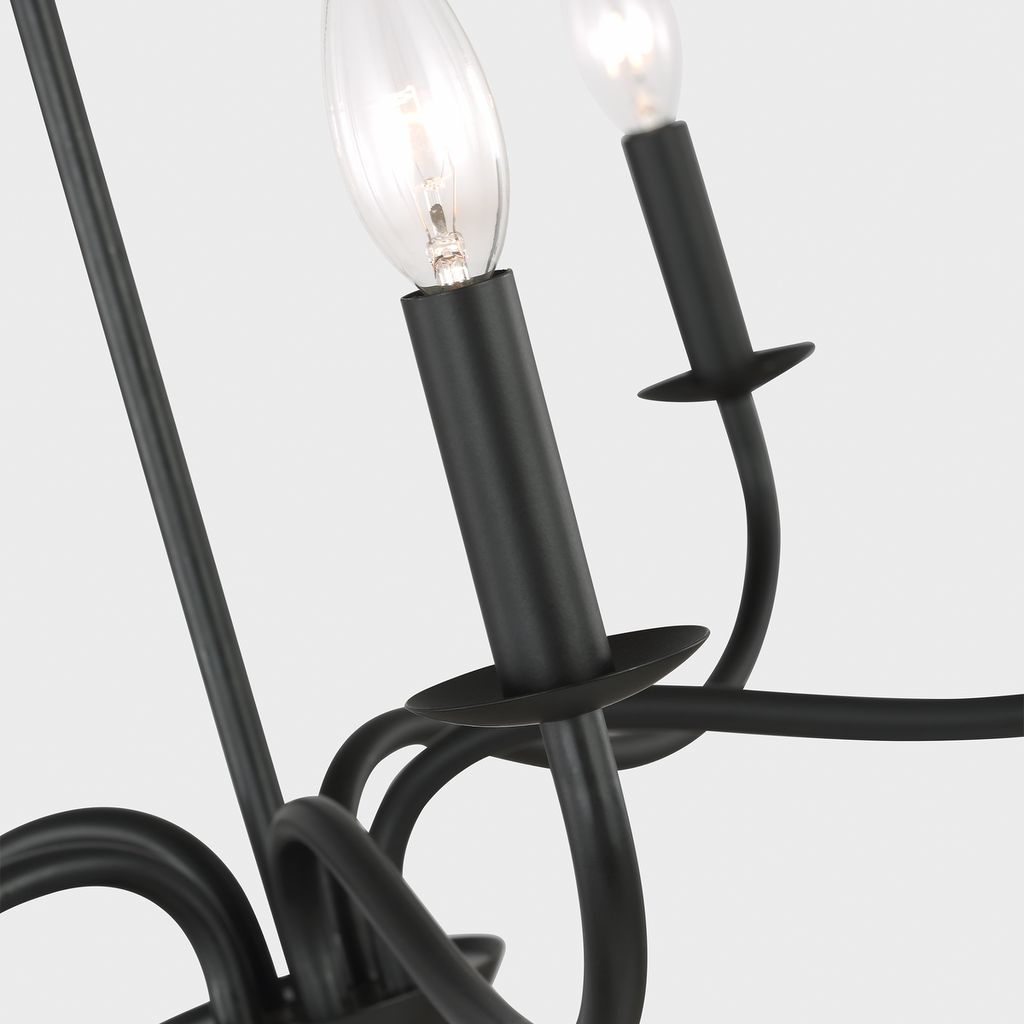 Abells Five Light Chandelier | Chandeliers | Generation Lighting - Light House Co.