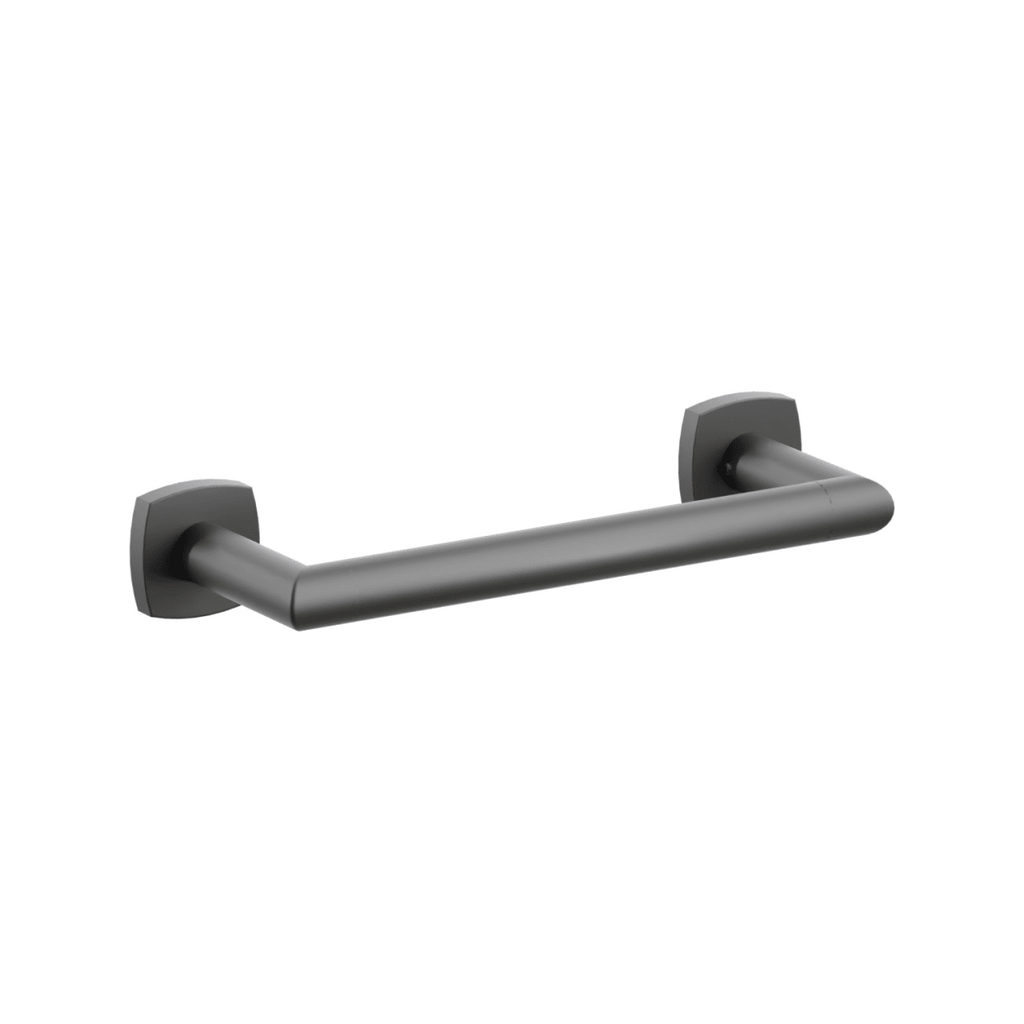 Modern Tubular Brass Towel Bar 12" | Bath Hardware | Emtek - Light House Co.