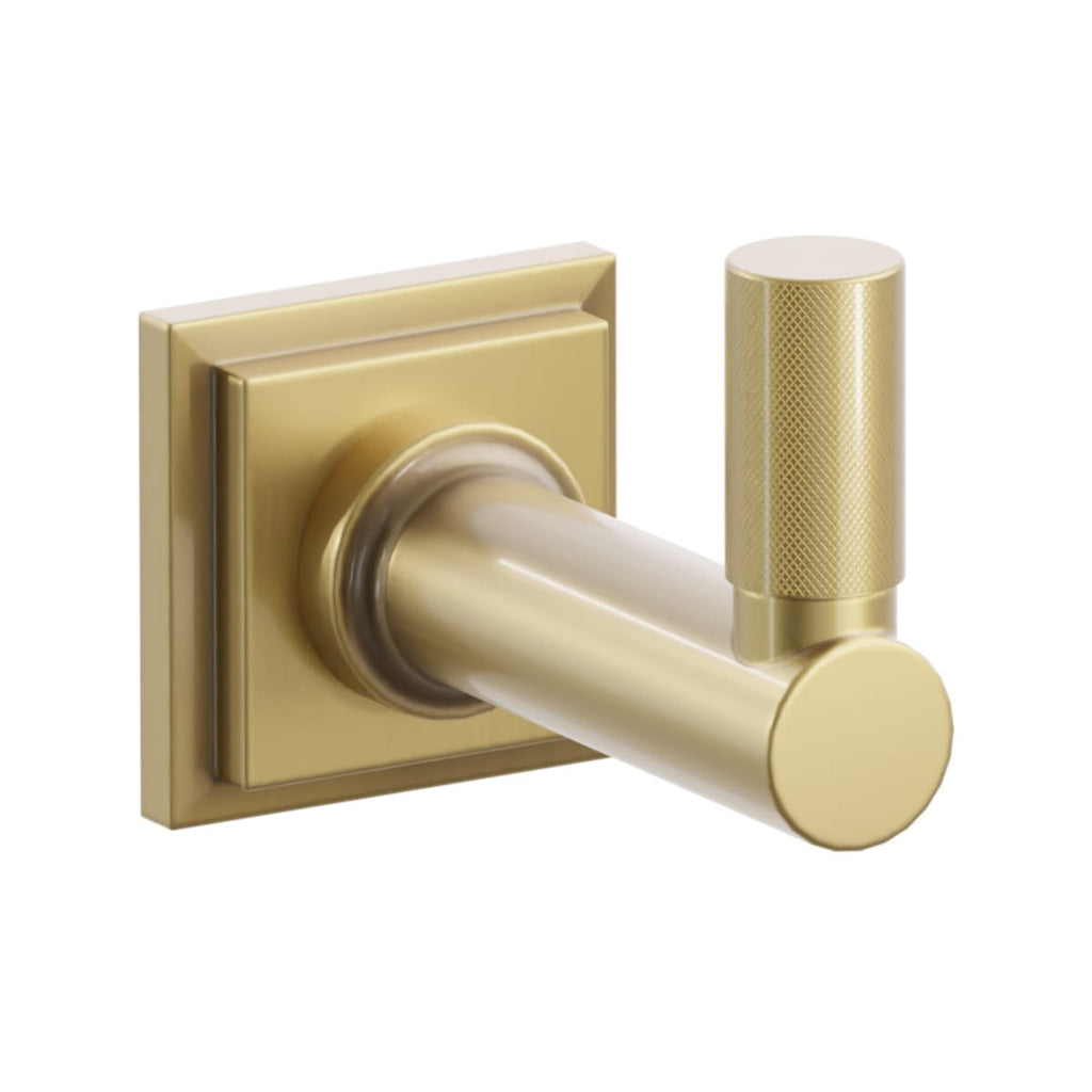 Select Round Stem with Knurled Tip Single Hook | Bath Hardware | Emtek - Light House Co.