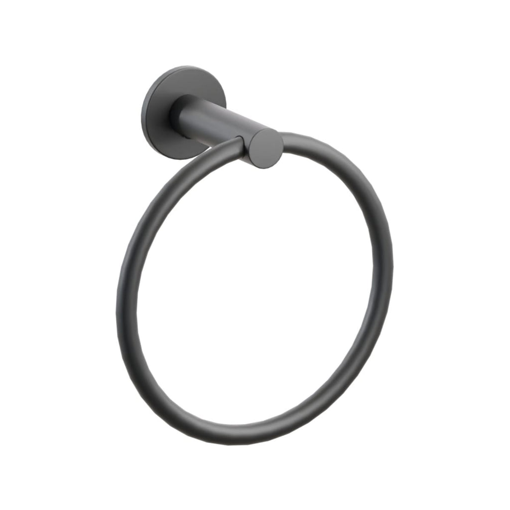 Modern Tubular Brass Towel Ring | Bath Hardware | Emtek - Light House Co.