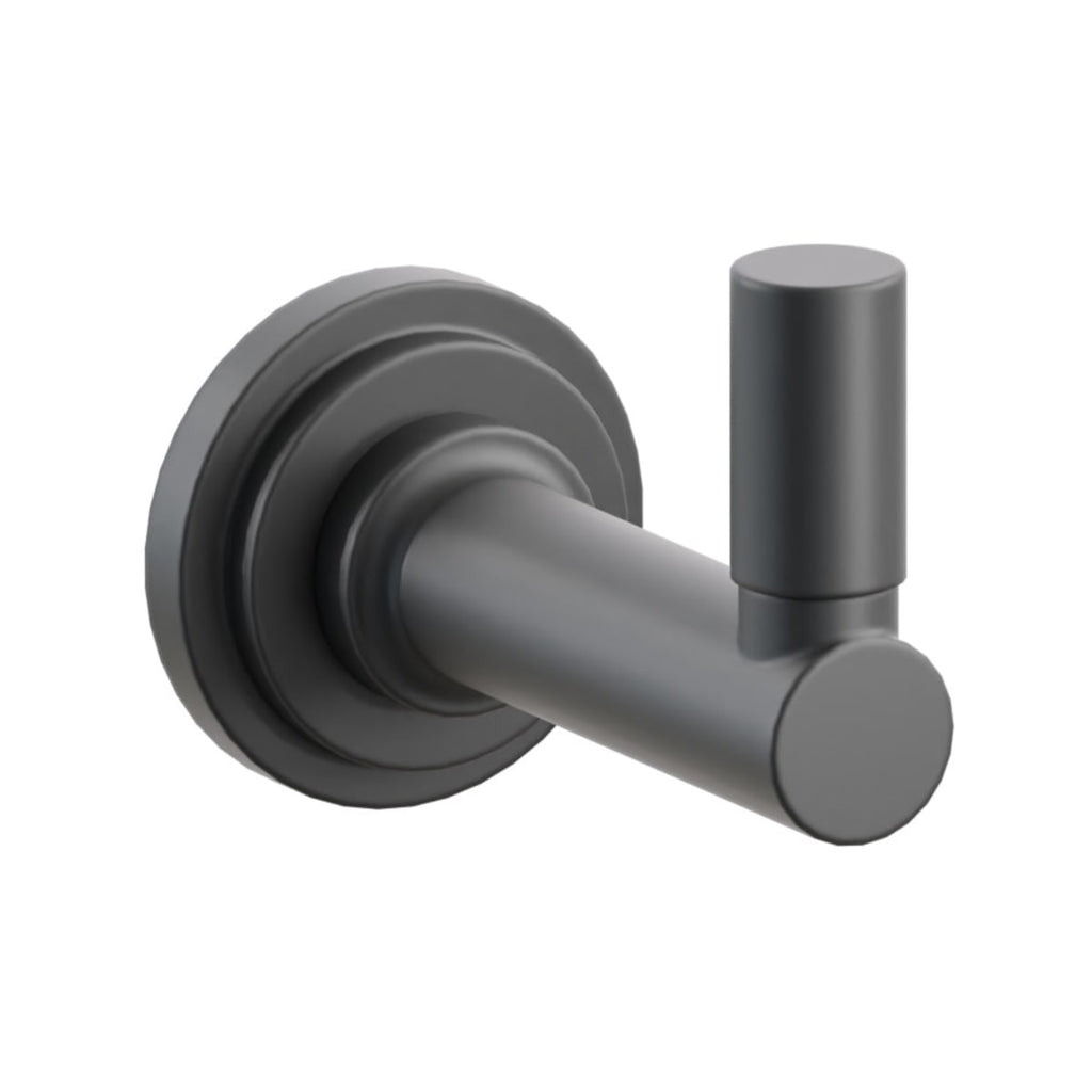 Select Round Stem with Smooth Tip Single Hook | Bath Hardware | Emtek - Light House Co.