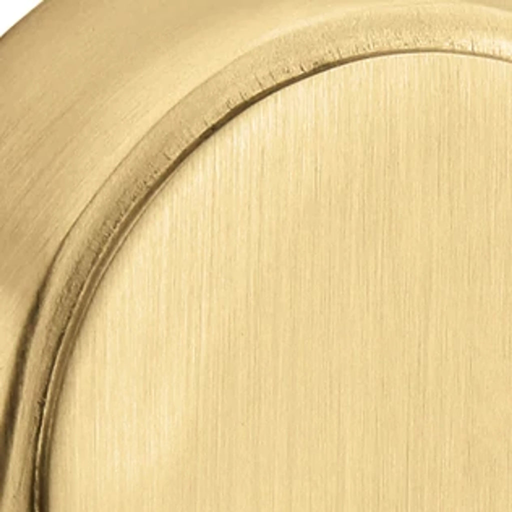 Modern Non-keyed 9" Overall Sideplate Lock-Satin Brass | Open Box - Light House Co.