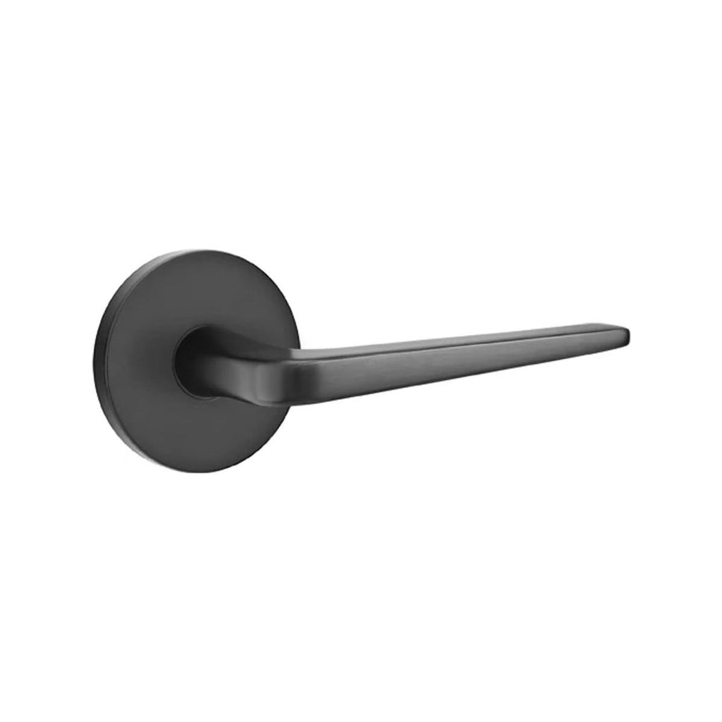 Athena Lever - Flat Black/Left/ Privacy - Light House Co.