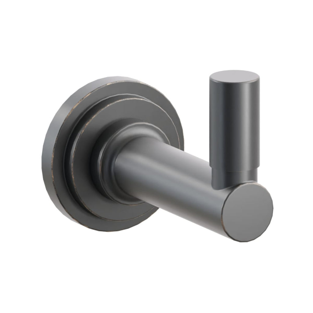 Select Round Stem with Smooth Tip Single Hook | Bath Hardware | Emtek - Light House Co.