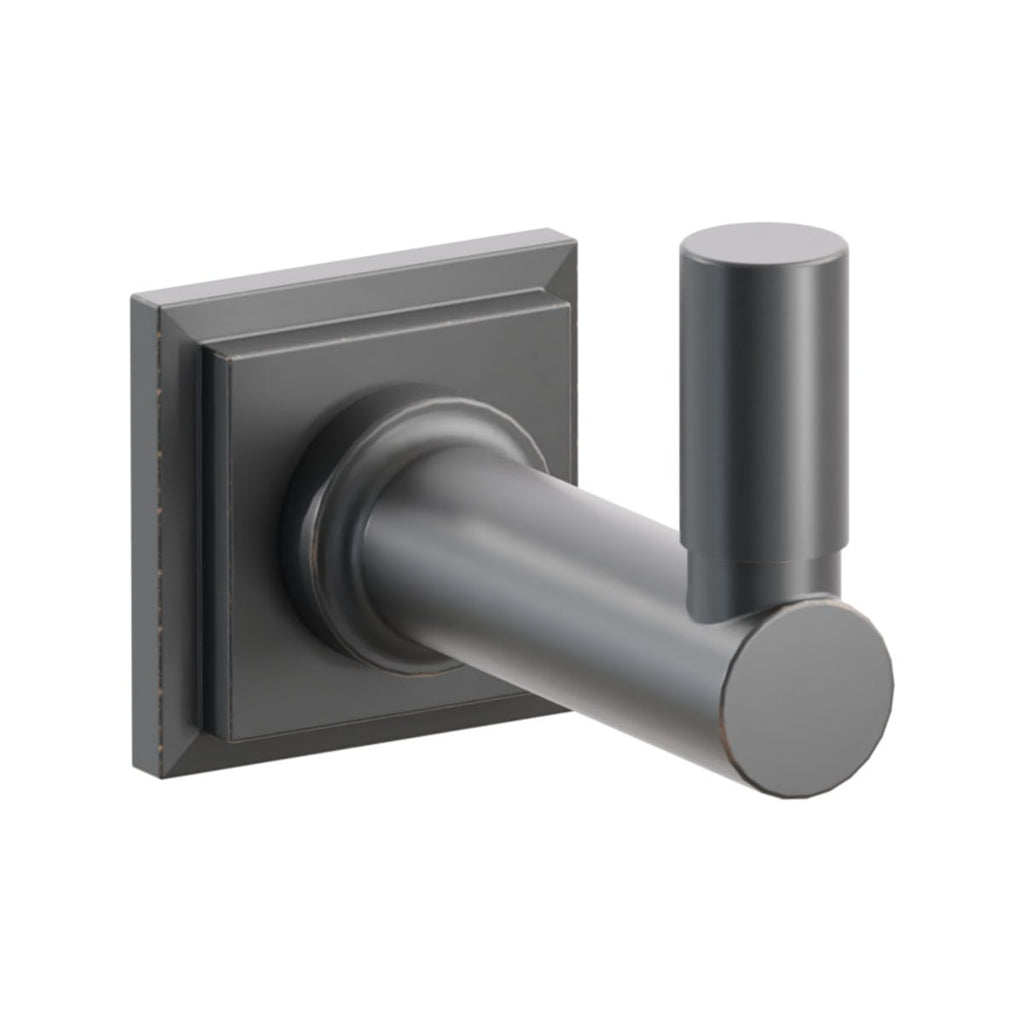 Select Round Stem with Smooth Tip Single Hook | Bath Hardware | Emtek - Light House Co.