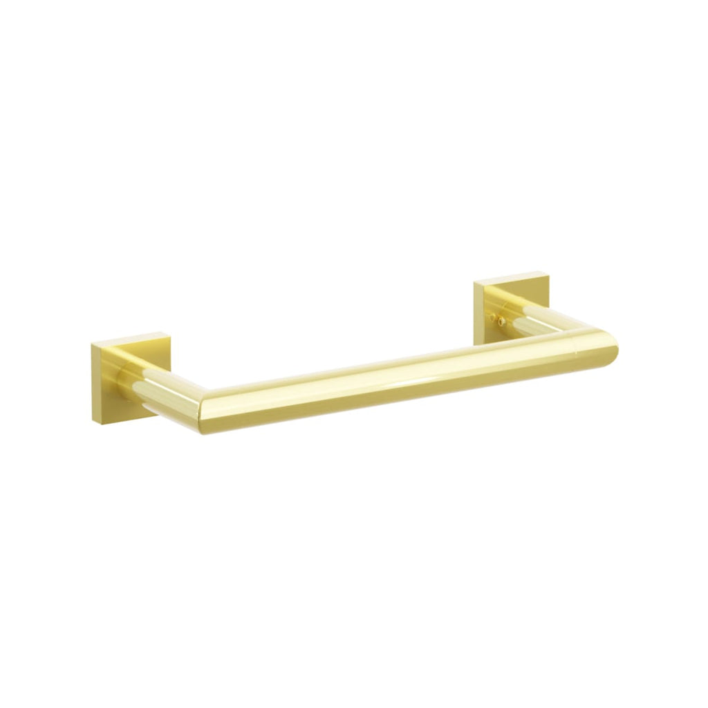 Modern Tubular Brass Towel Bar 12" | Bath Hardware | Emtek - Light House Co.