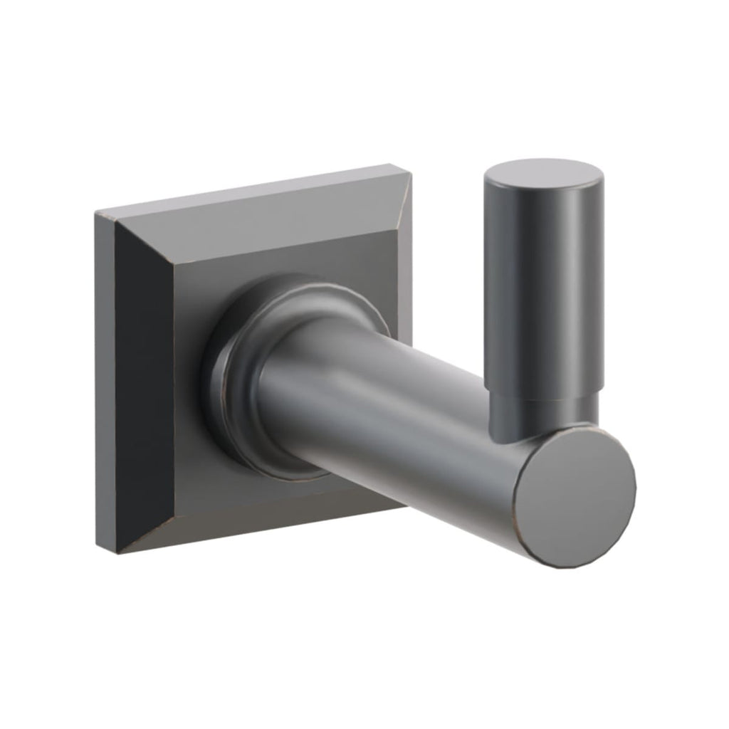 Select Round Stem with Smooth Tip Single Hook | Bath Hardware | Emtek - Light House Co.