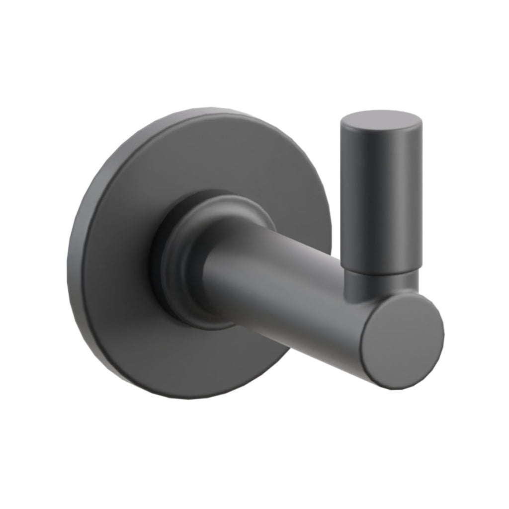 Select Round Stem with Smooth Tip Single Hook | Bath Hardware | Emtek - Light House Co.