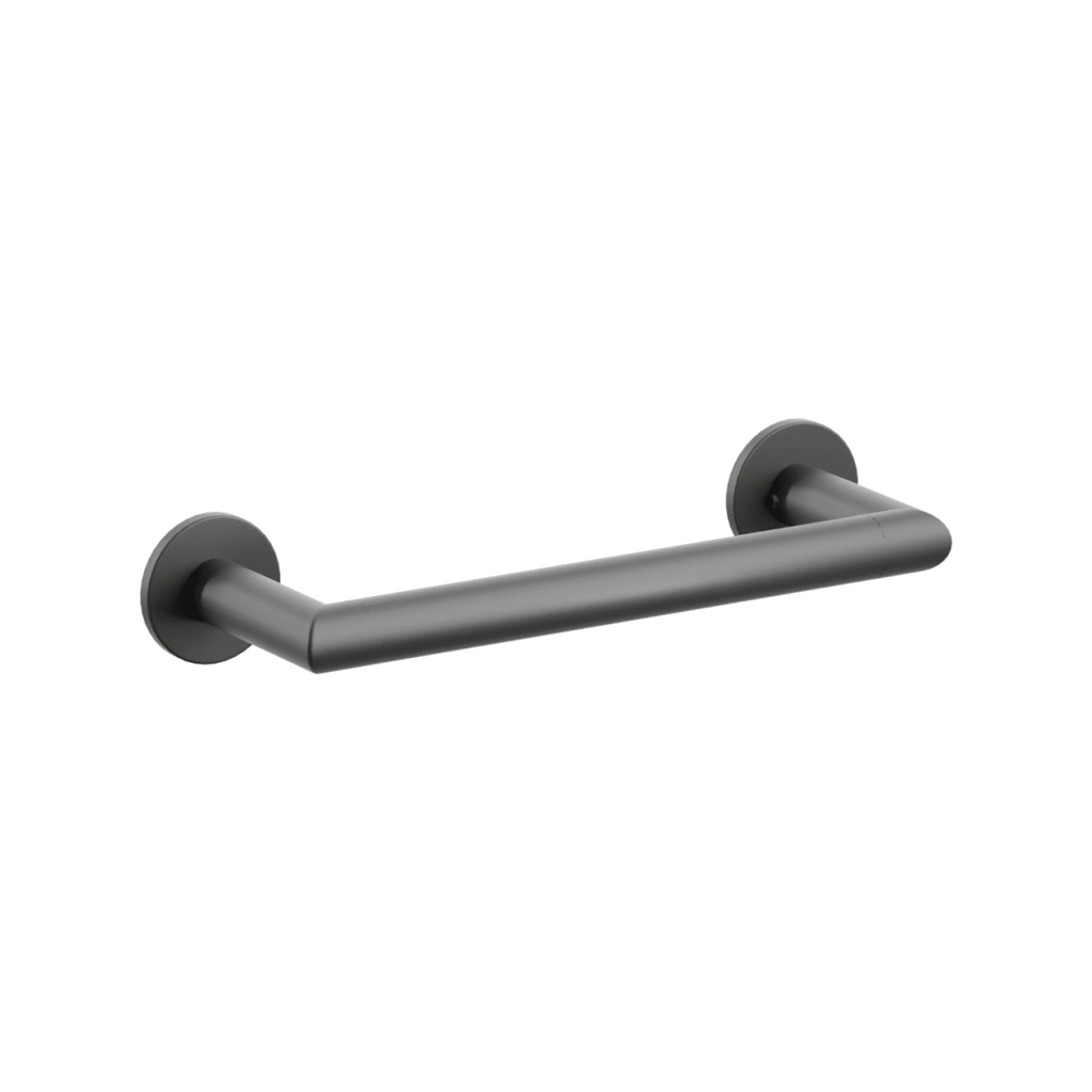 Modern Tubular Brass Towel Bar 12" | Bath Hardware | Emtek - Light House Co.