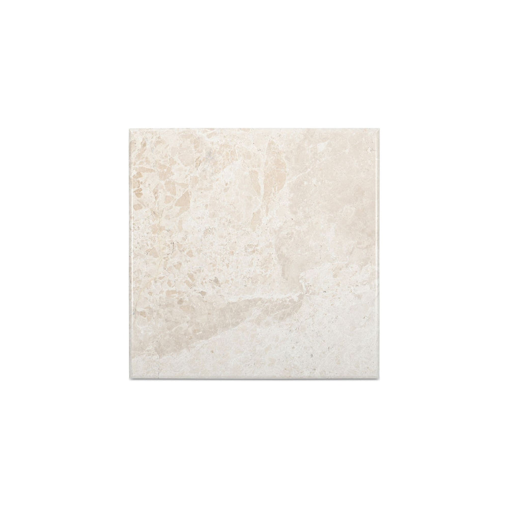 Forum Cream Marble Side Table - Light House Co.