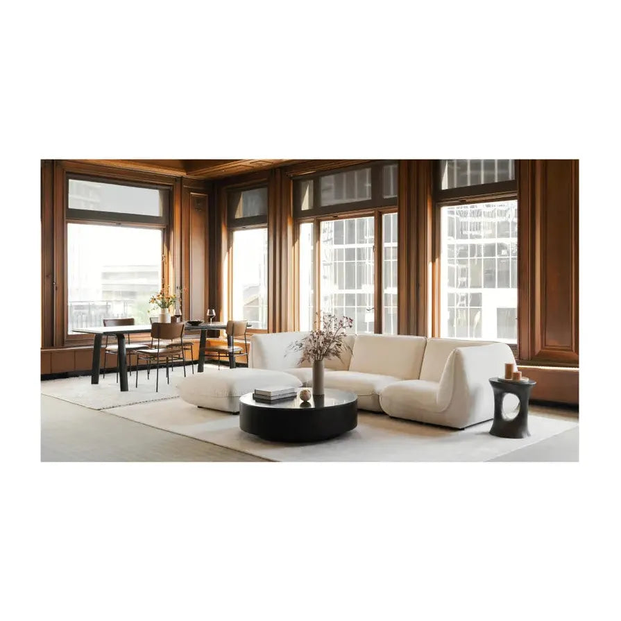 Zeppelin Lounge Modular Salt Stone White - Light House Co.