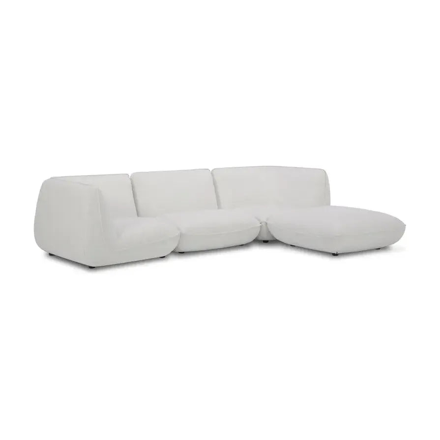 Zeppelin Lounge Modular Salt Stone White - Light House Co.