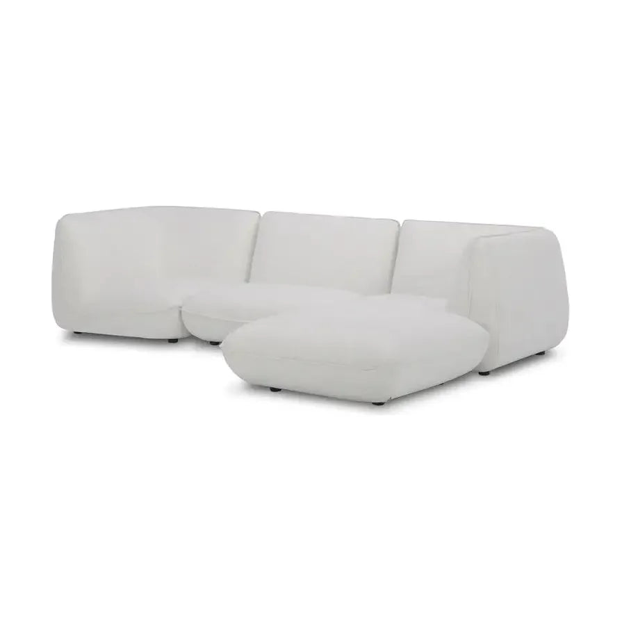 Zeppelin Lounge Modular Salt Stone White - Light House Co.