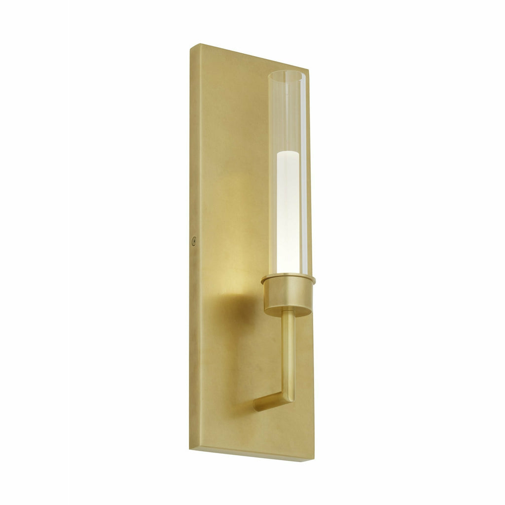 Linger Wall Sconce | Natural brass