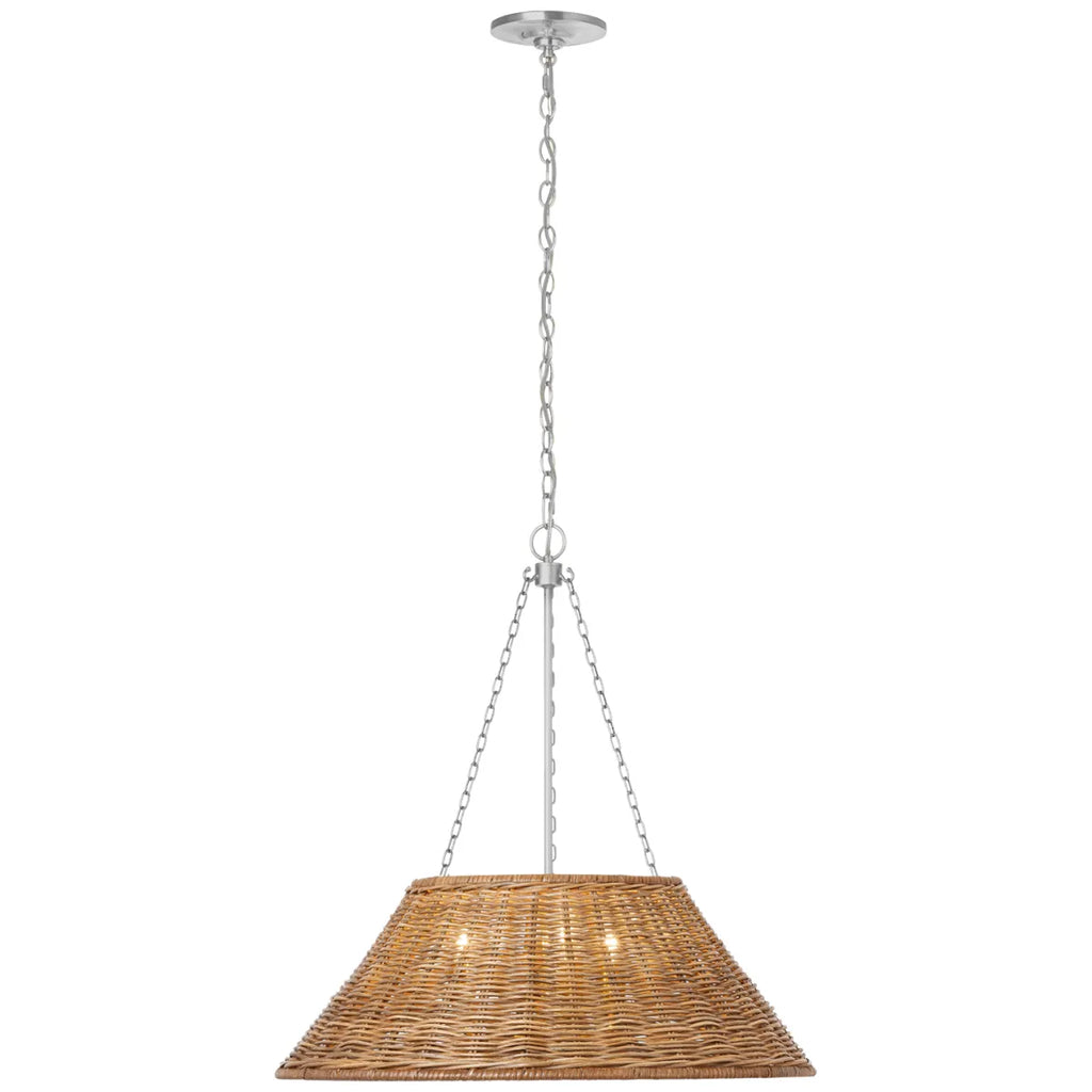 Corinne Woven Hanging Shade - Light House Co.