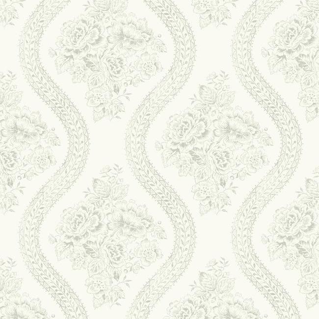 Coverlet Floral Wallpaper | Wallpaper | York Wallcoverings - Light House Co.