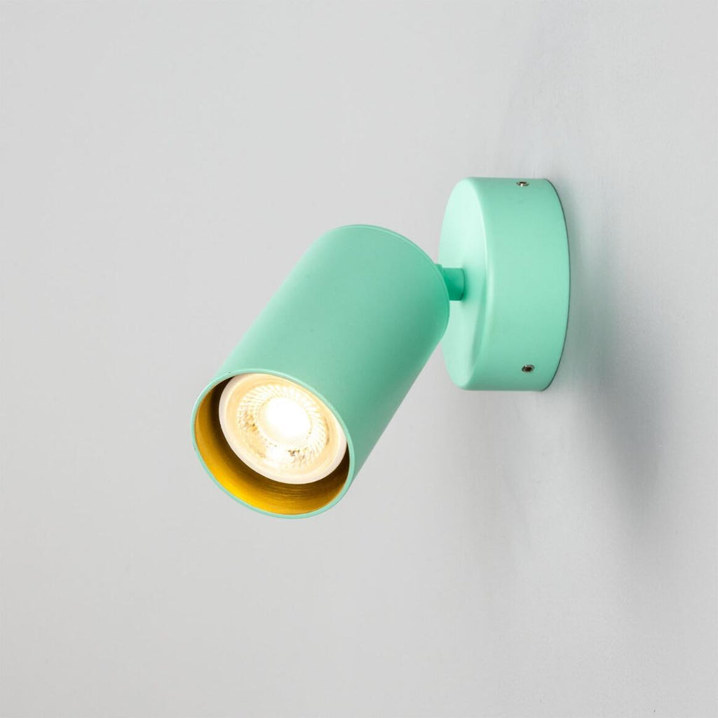 Evanston Directional Brass Ceiling Spot Light | Flush Mounts | Mullan - Light House Co.