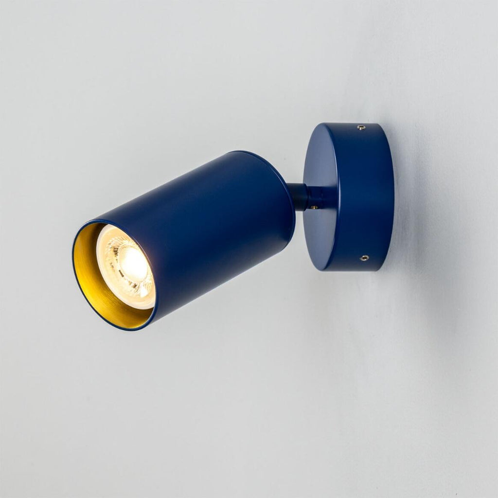 Evanston Directional Brass Ceiling Spot Light | Flush Mounts | Mullan - Light House Co.