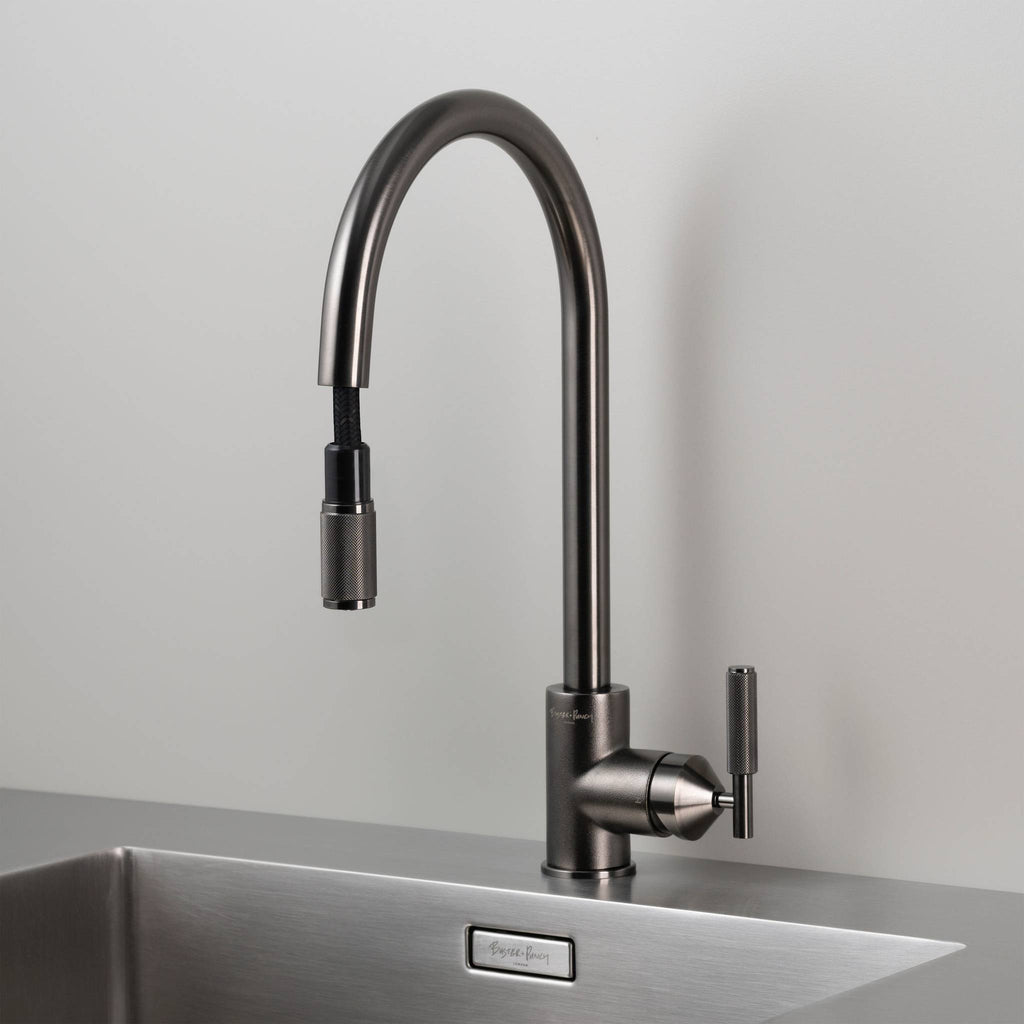 Kitchen Faucet / Pull-Out Mixer / Cross |  | Buster and Punch - Light House Co.
