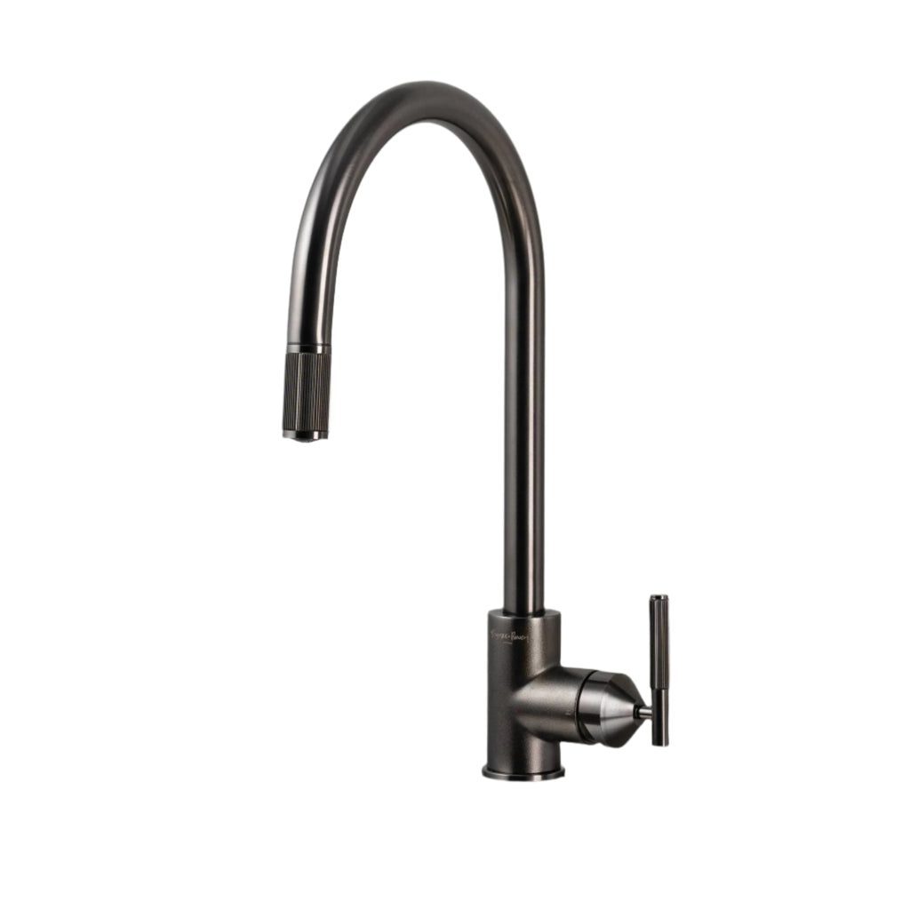 Kitchen Faucet / Pull-Out Mixer / Linear |  | Buster and Punch - Light House Co.