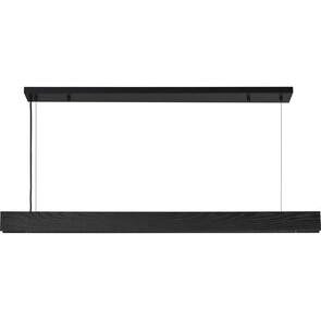 Taya 1 Light 48 inch Matte Black Linear Pendant Ceiling Light - Light House Co.