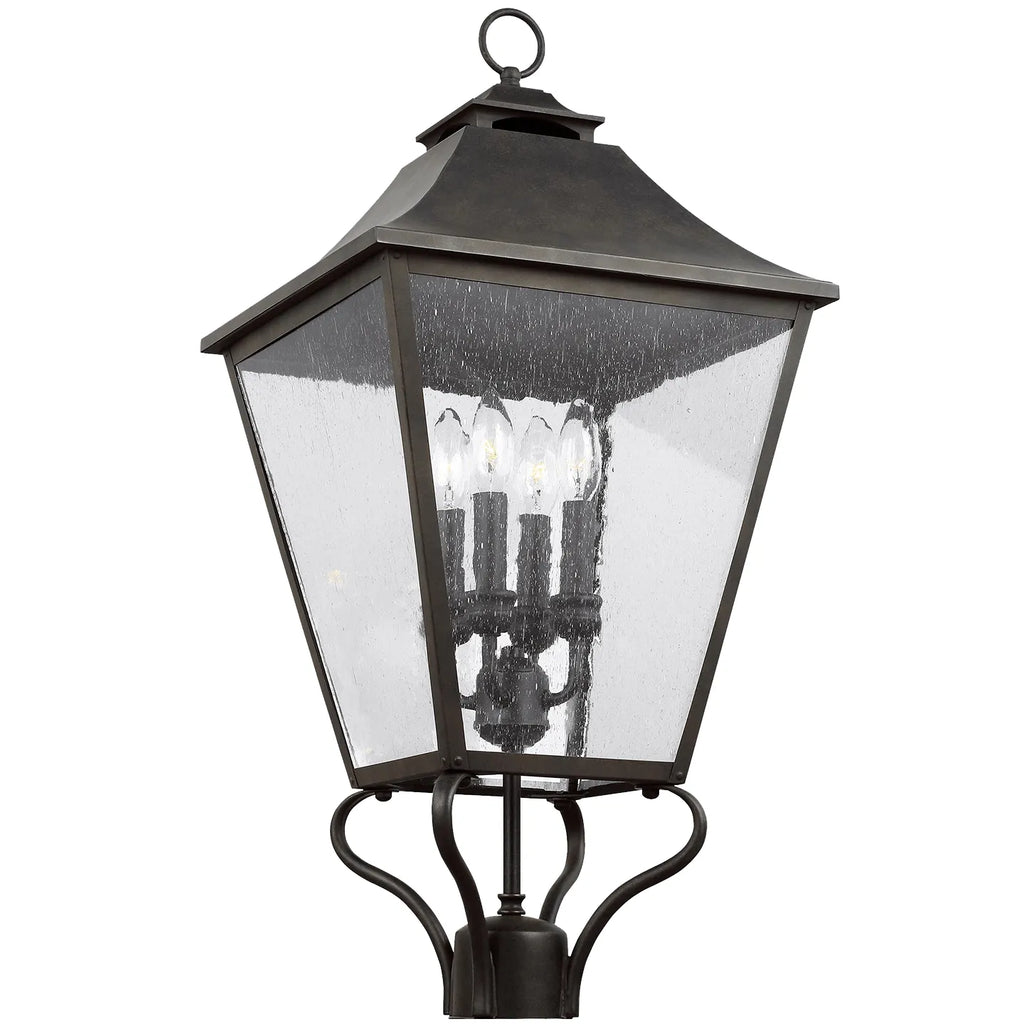 Galena Large Post Lantern - Light House Co.