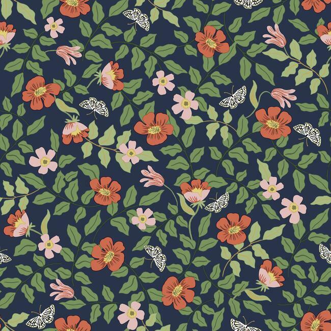 Primrose Premium Peel + Stick Wallpaper | Peel and Stick Wallpaper | York Wallcoverings - Light House Co.