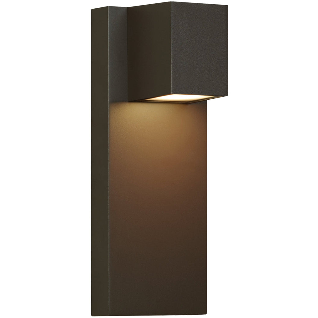 Quadrate Outdoor Wall Sconce - Bronze| Open Box - Light House Co.