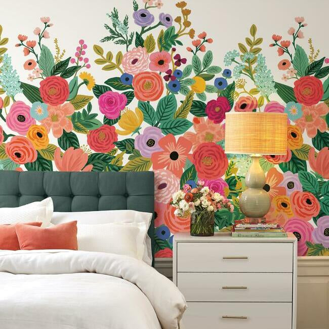 Garden Party Wall Mural | Wall Mural | York Wallcoverings - Light House Co.