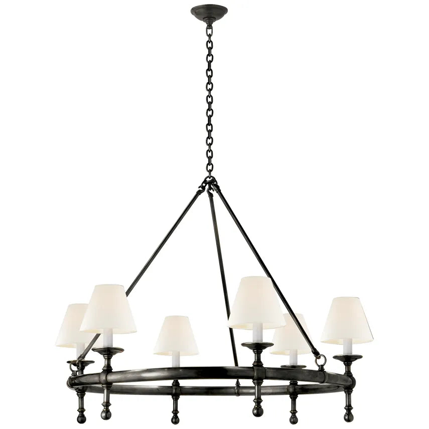 Classic Ring Chandelier - Light House Co.