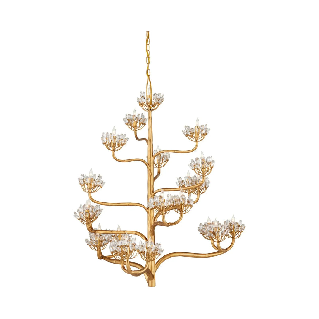 Agave Americana Gold Chandelier - Light House Co.