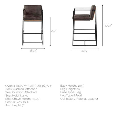 Stamford Stool - Light House Co.