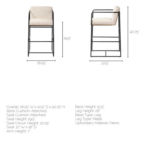 Stamford Stool - Light House Co.