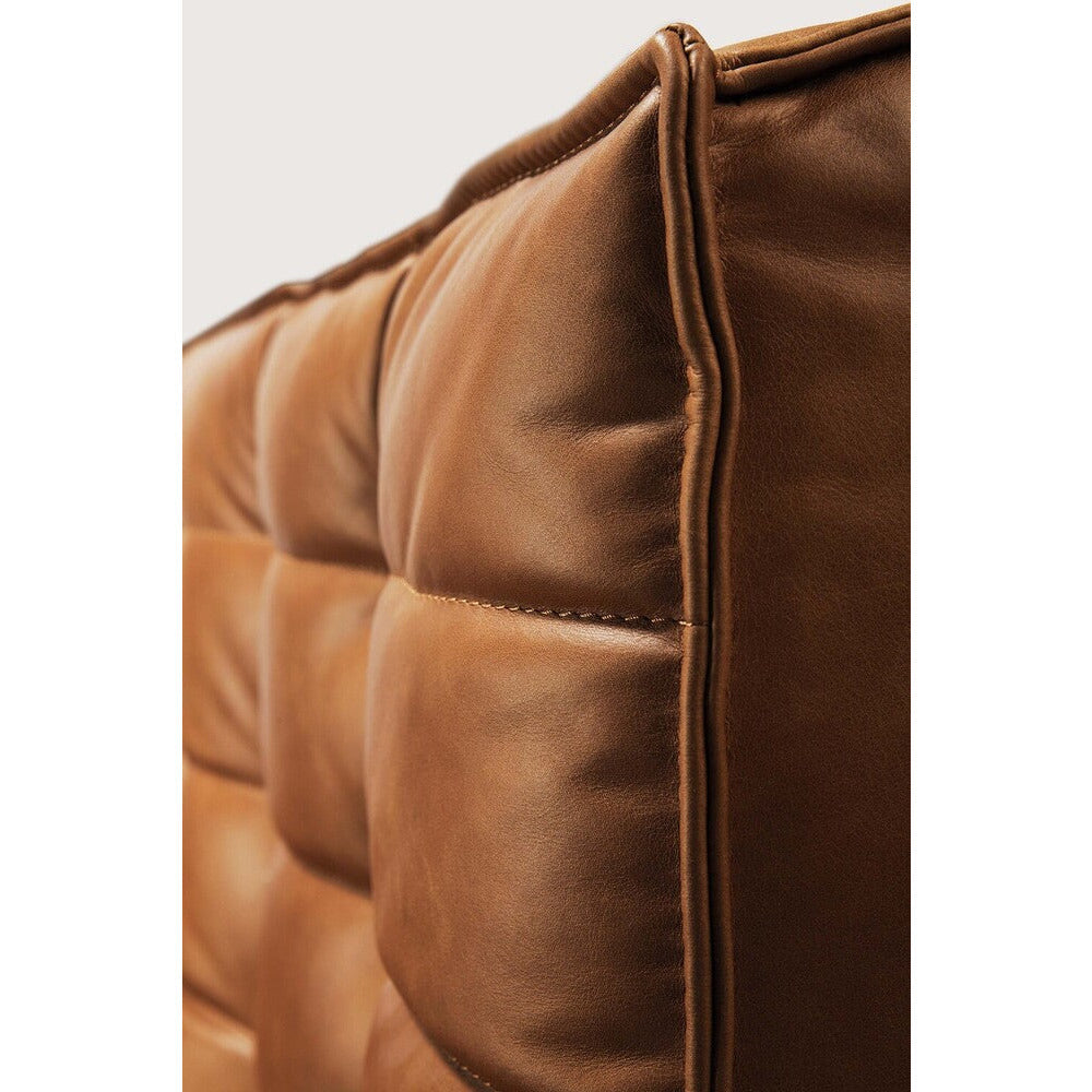 Nettie Leather Sofa - Light House Co.