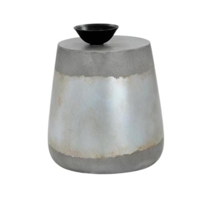Aries Side Table - Silver - Light House Co.