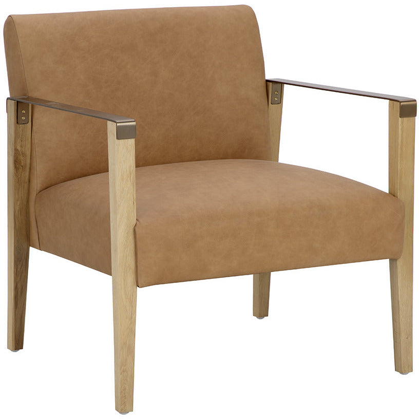 Earl Lounge Chair - Rustic Oak - Light House Co.
