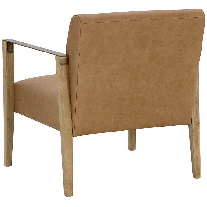 Earl Lounge Chair - Rustic Oak - Light House Co.