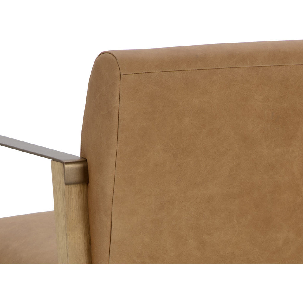 Earl Lounge Chair - Rustic Oak - Light House Co.