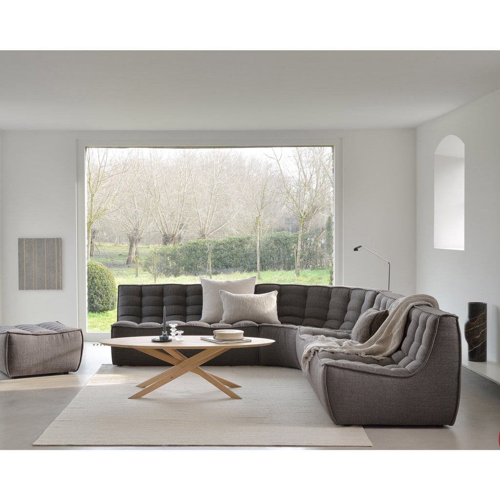 Nettie Leather Sofa - Light House Co.