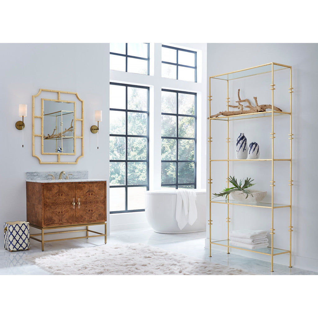 Aspro Bath Vanity - Matte White Lacquer