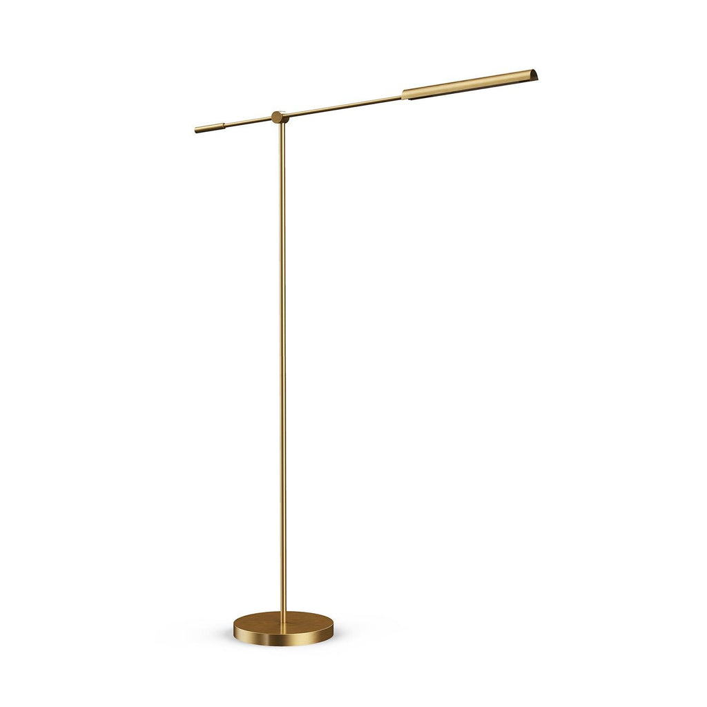 Astrid Floor Lamp in brass